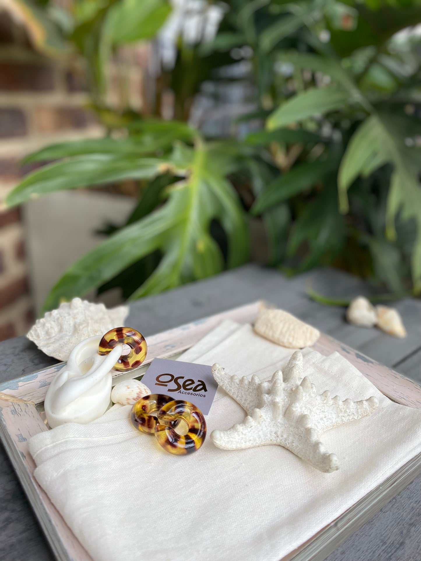Earcuff en animal print