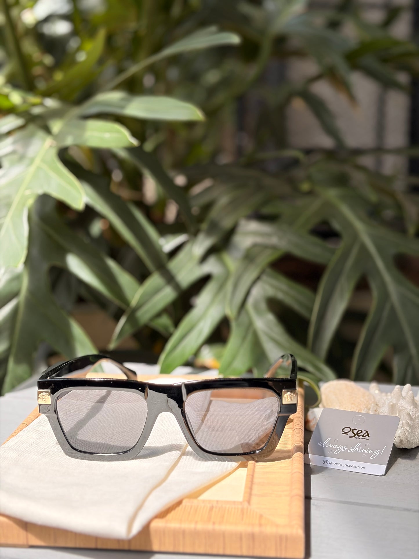 Gafas de sol montura negra