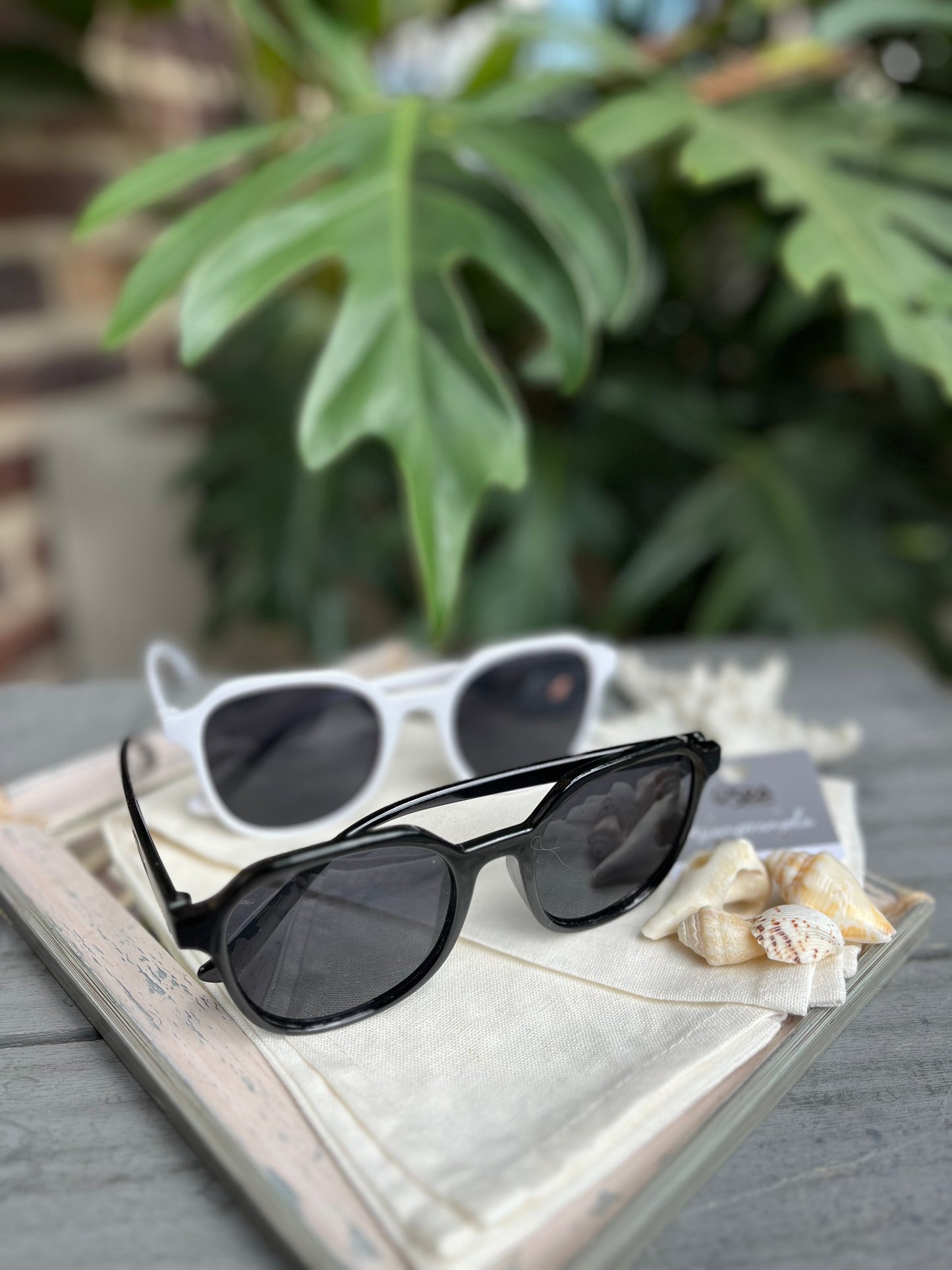 Gafas de sol en pasta