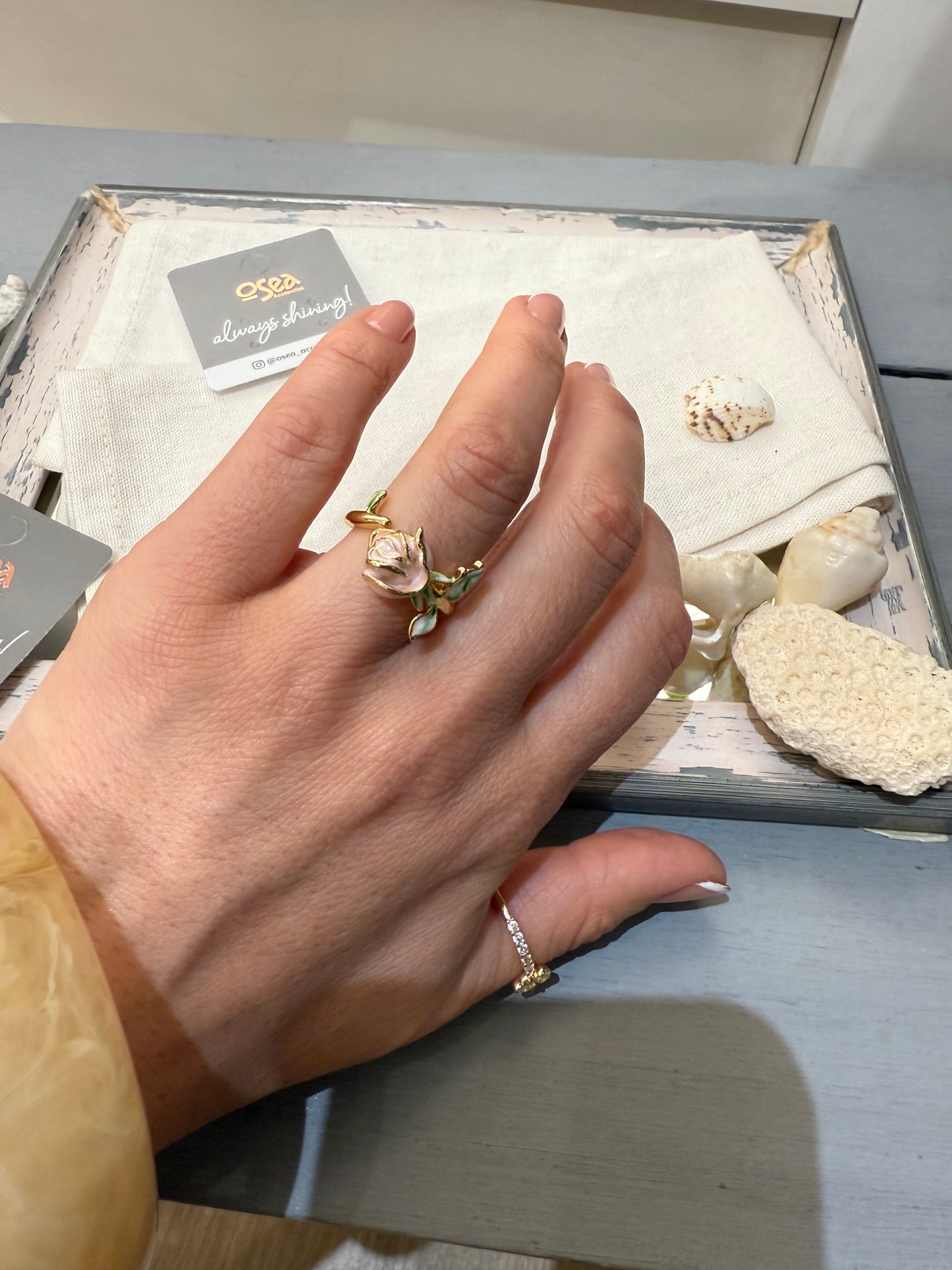 Anillo flor 🌷