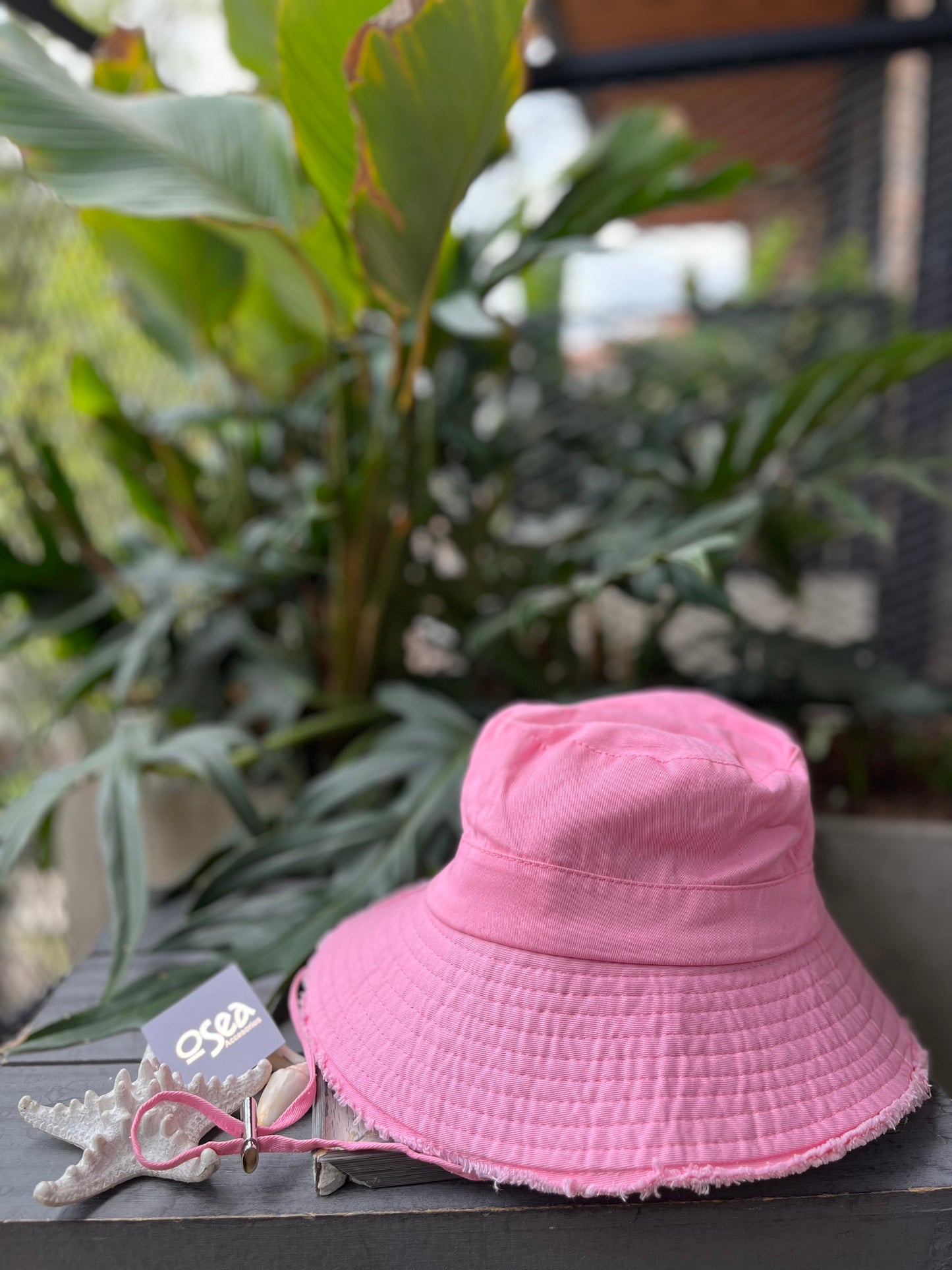 Gorro Bucket hat en dril fondo entero