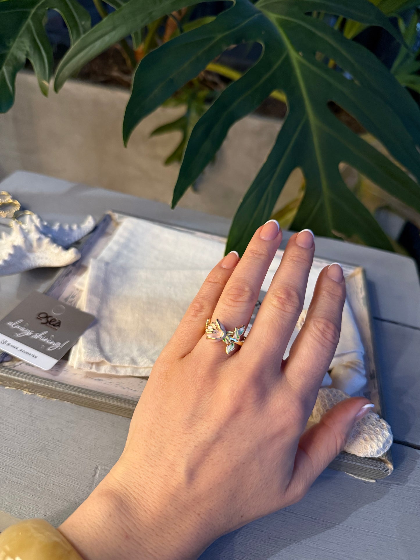 Anillo flor 🌷