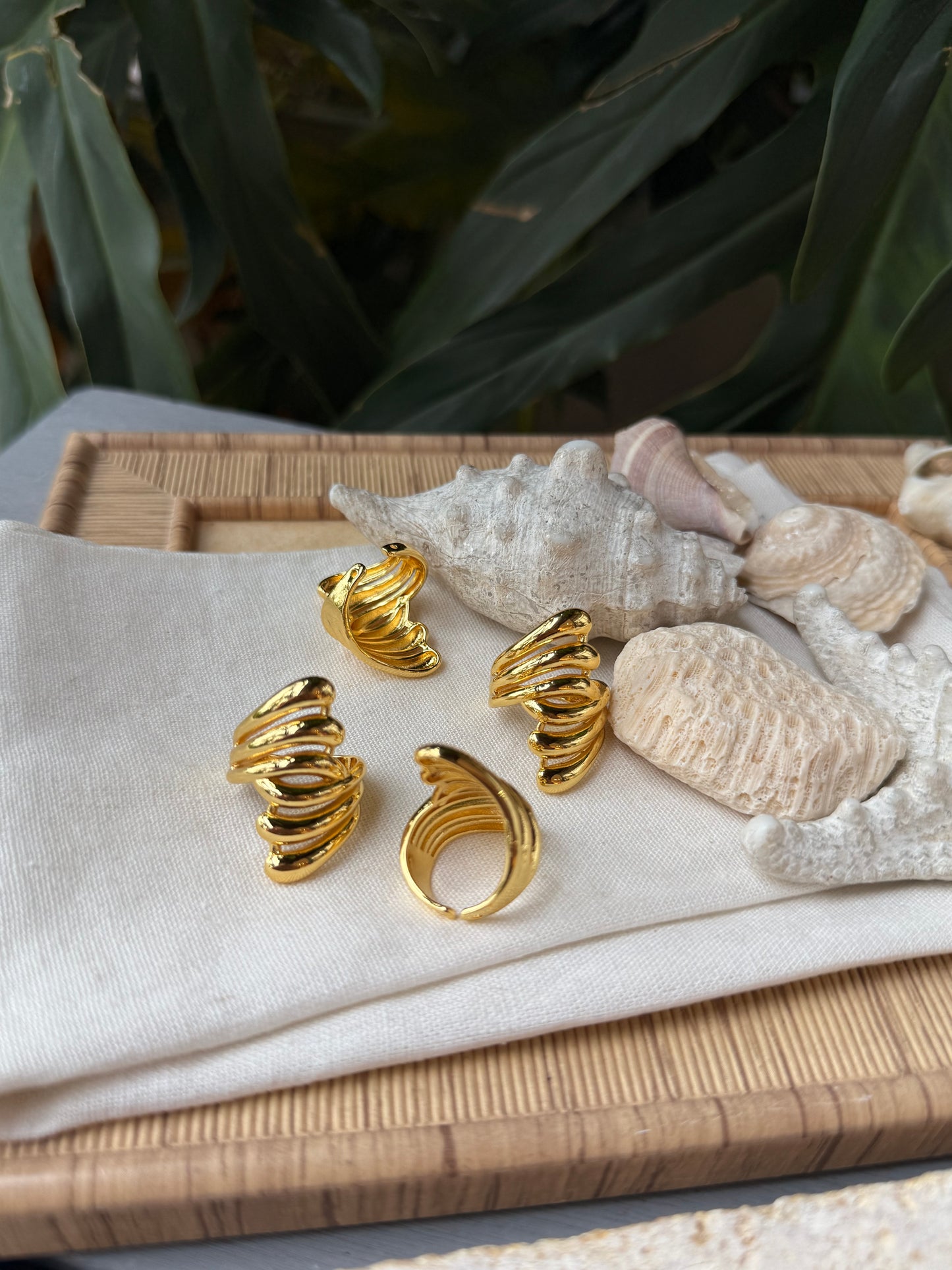 Anillo líneas cruzadas