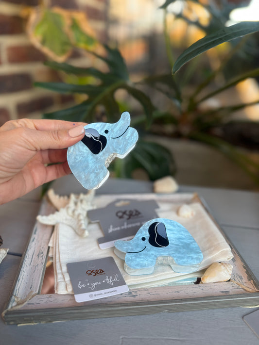 Caimán nácar elefante