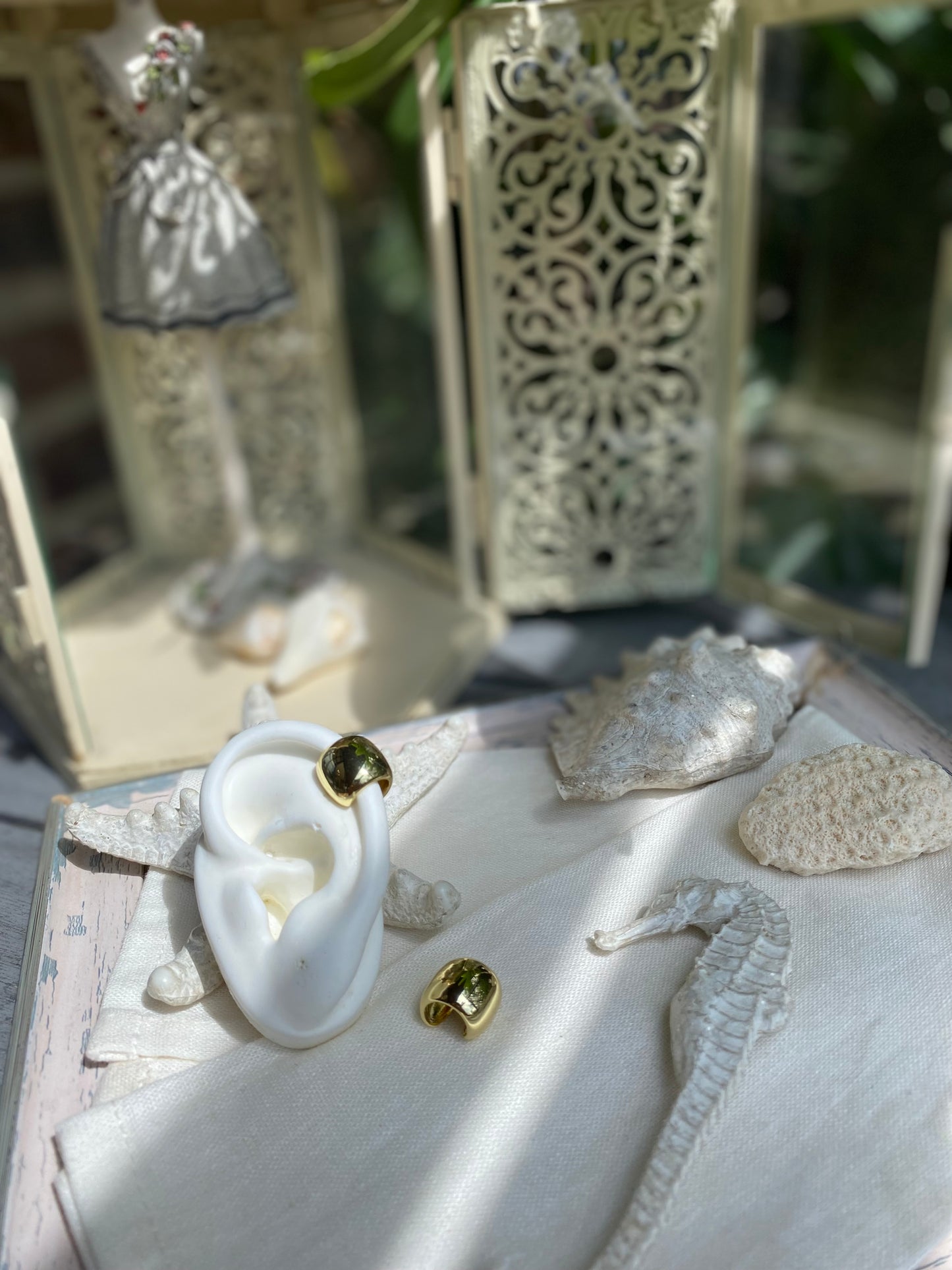 Earcuff liso rodinado