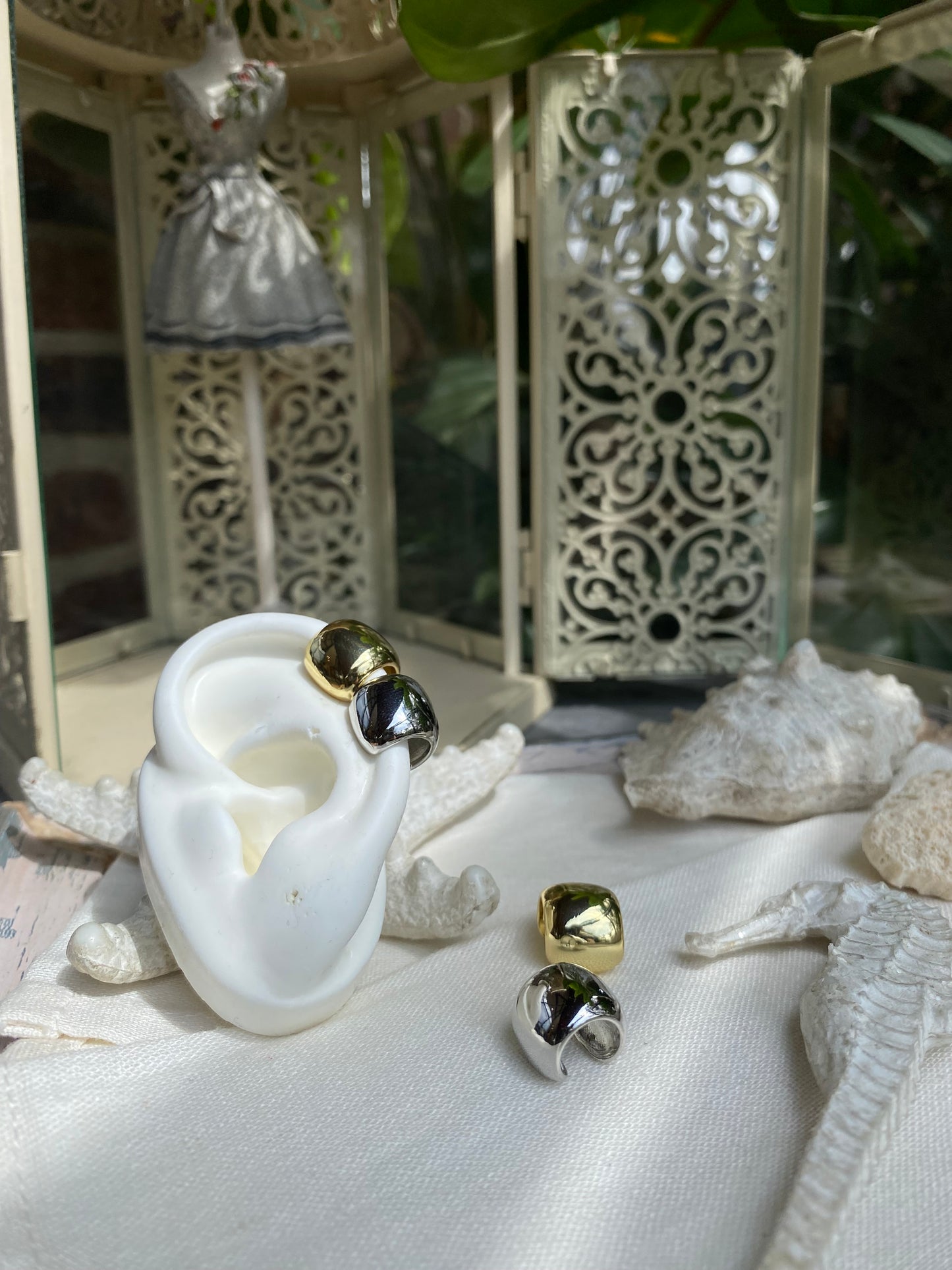 Earcuff liso rodinado