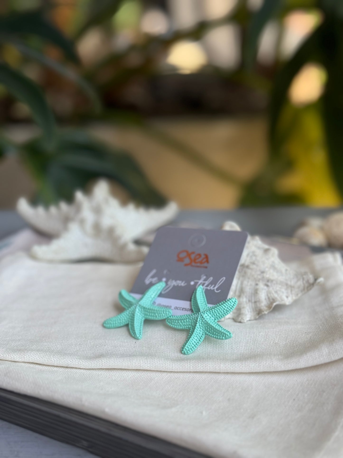 Topo estrella de mar esmaltado en colores