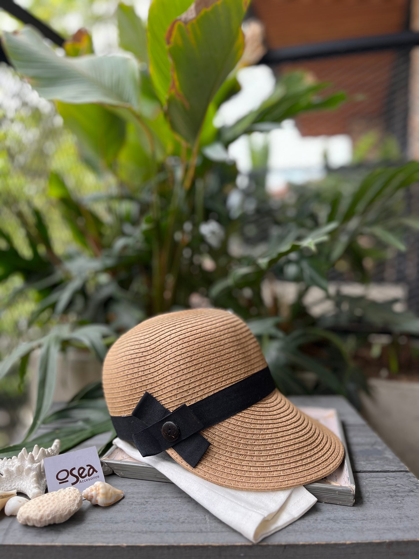 Gorra playera en fique sintético