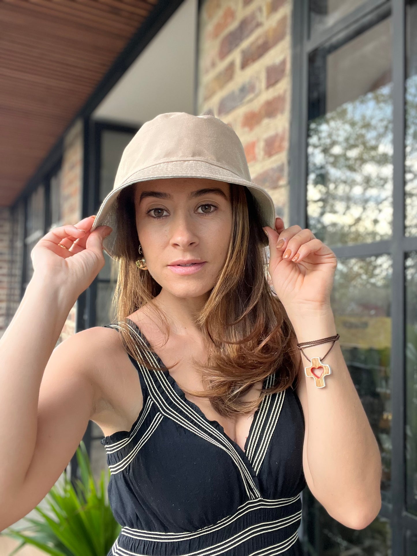 Gorro pescador o Bucket hat en dril