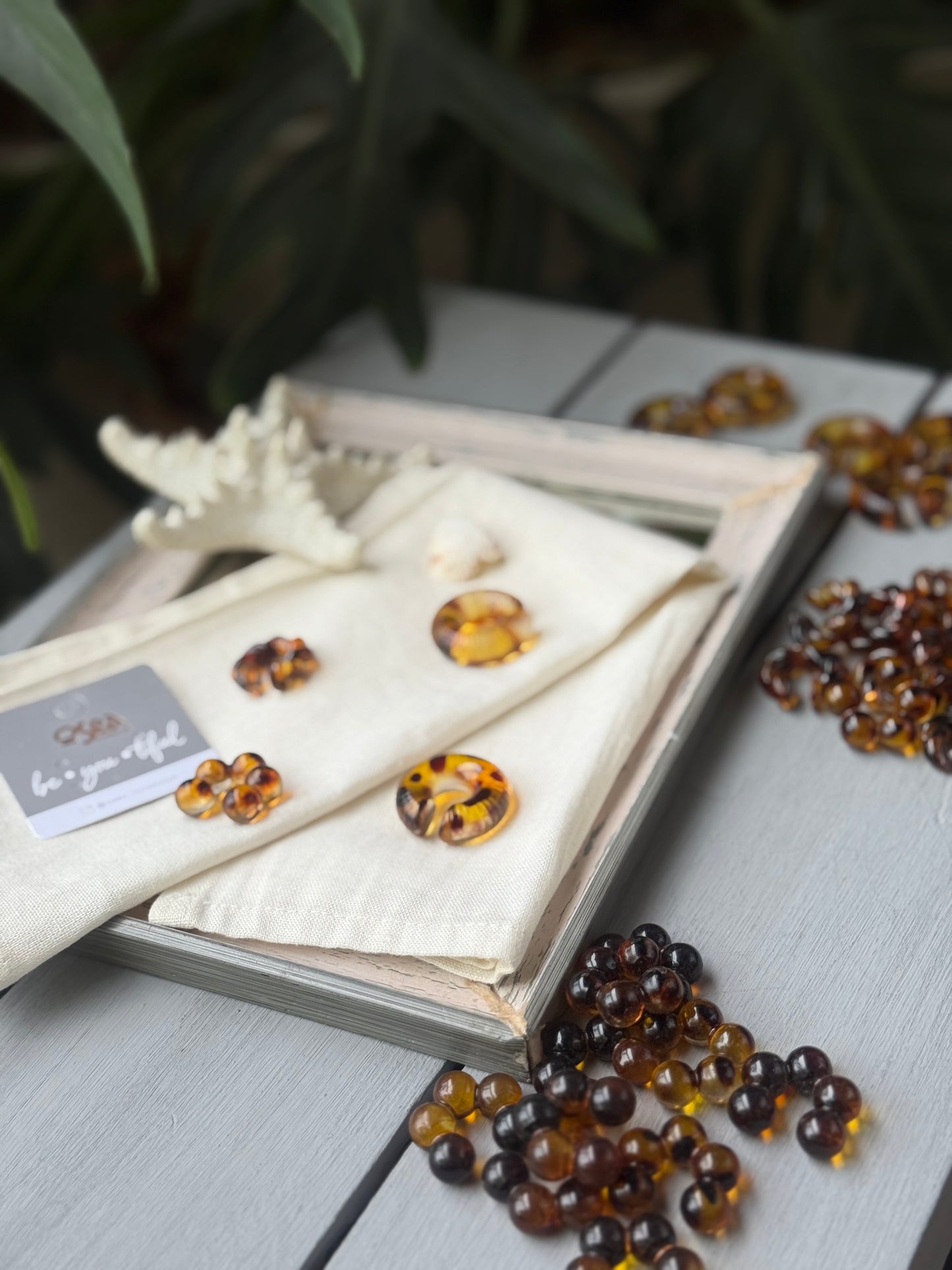 Earcuff en animal print