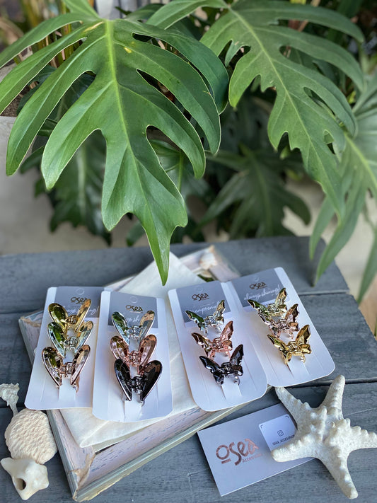 Set de caimanes medianos metalizados x3