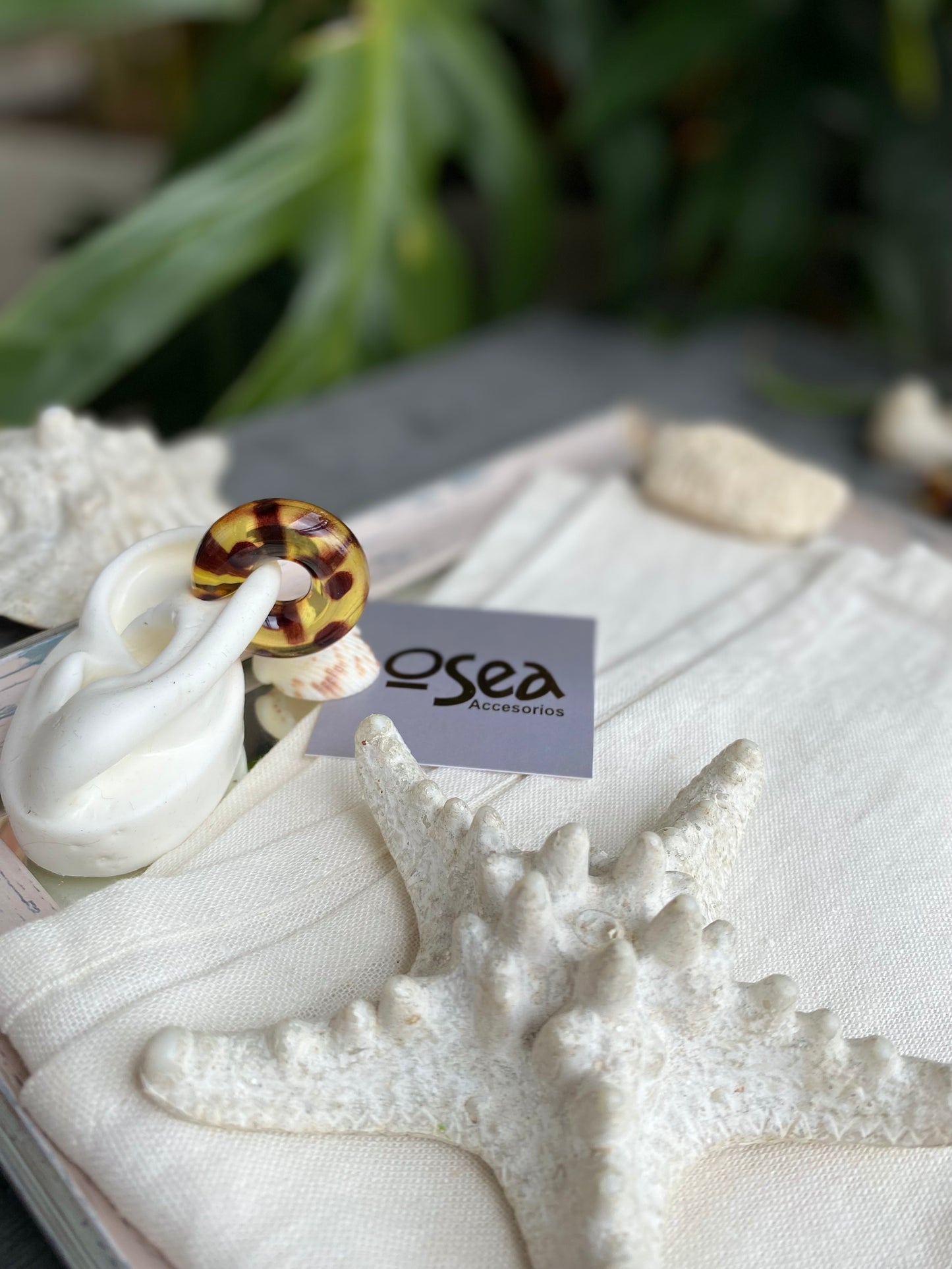 Earcuff en animal print