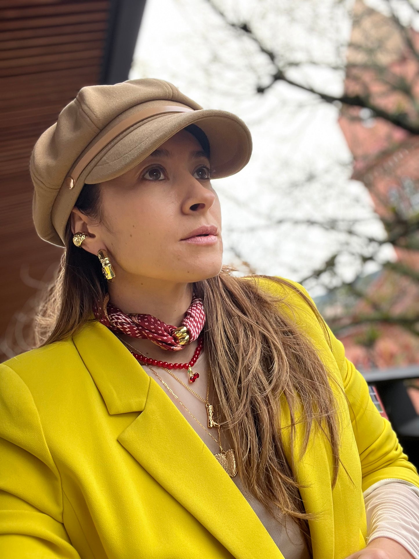 Boina parís con visera