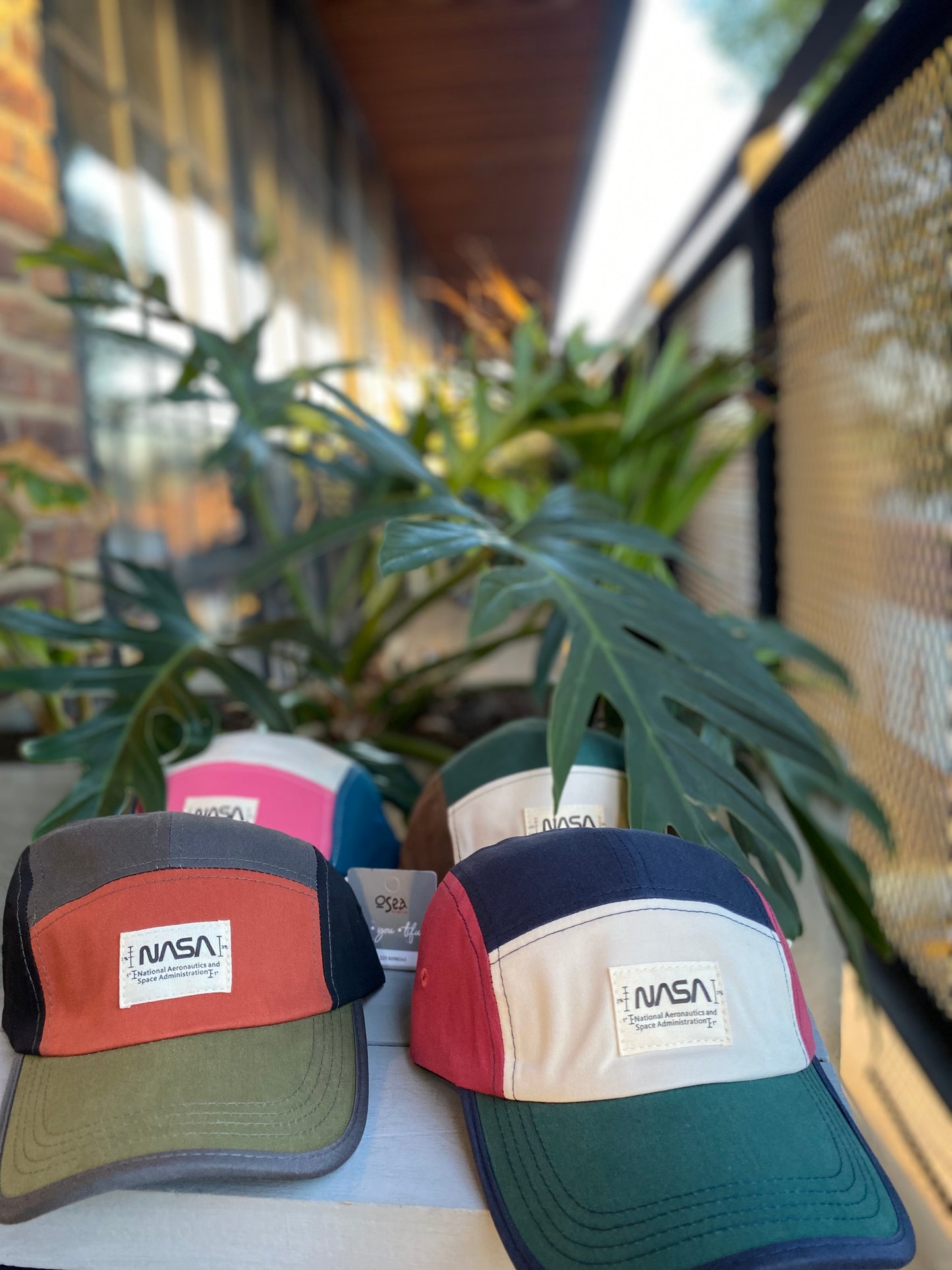 Gorra nasa combinada en drill