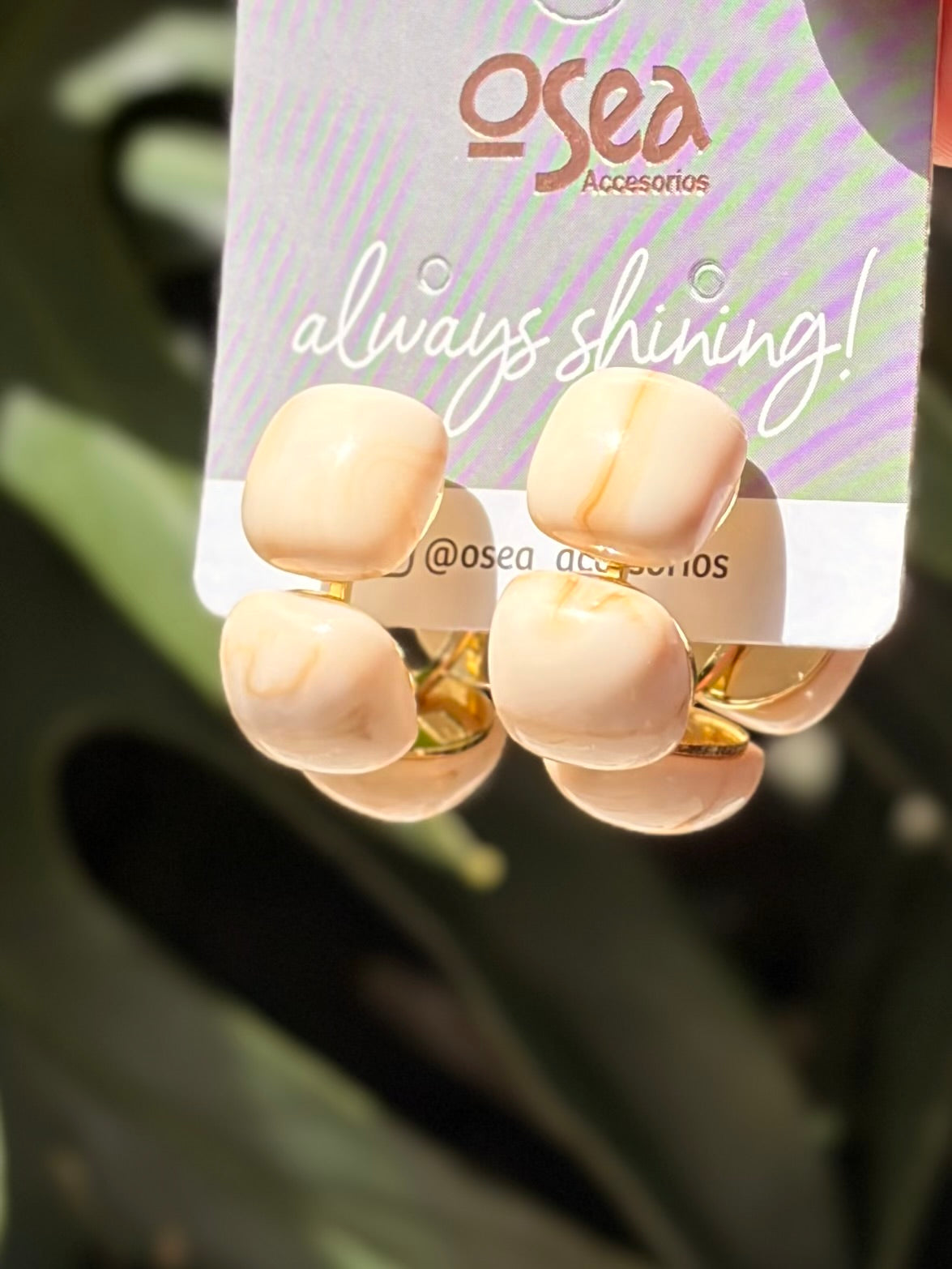 Candonga en resina efecto mármol