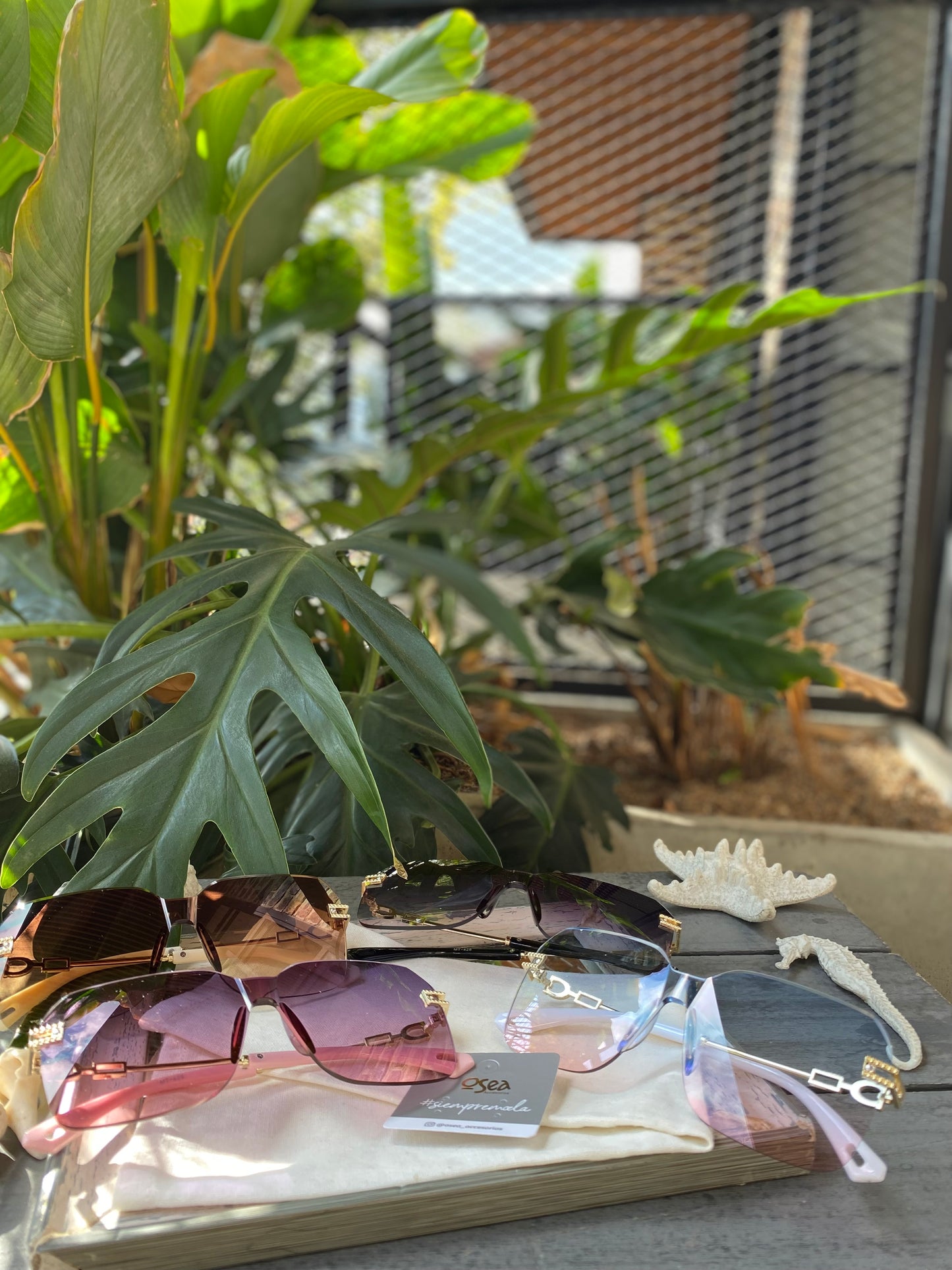 Gafas de sol lente en degradé
