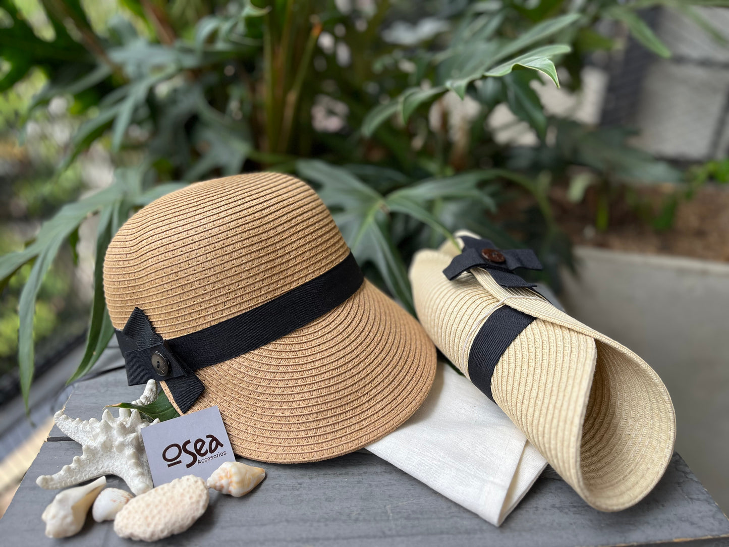 Gorra playera en fique sintético