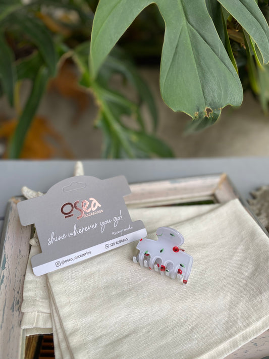 Caiman en pasta mediano estampado cerezas