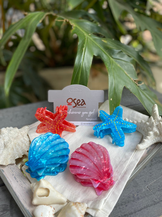 Caimán para el pelo en pasta tipo nacar playa