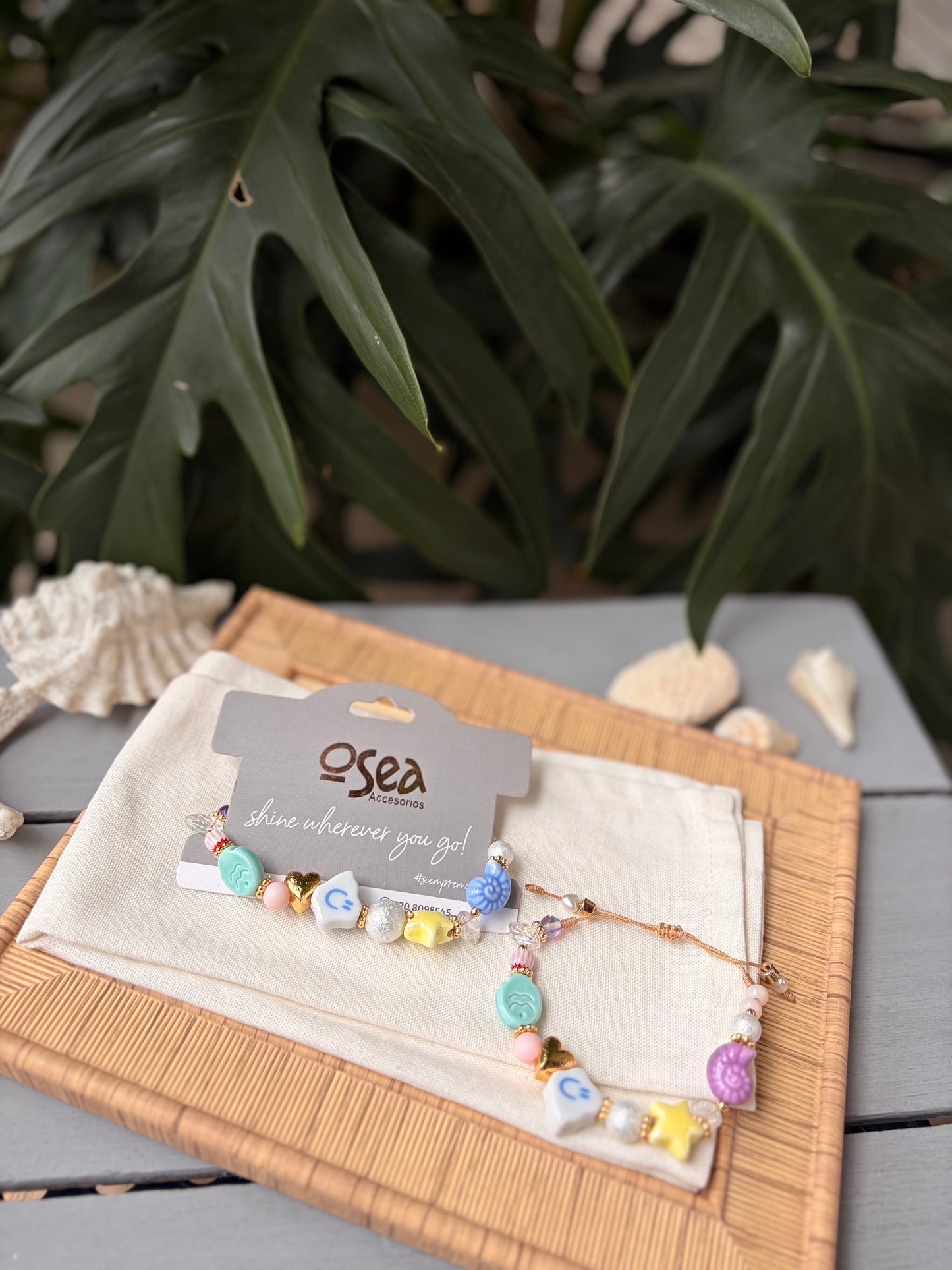 Pulsera dijes pastel nube