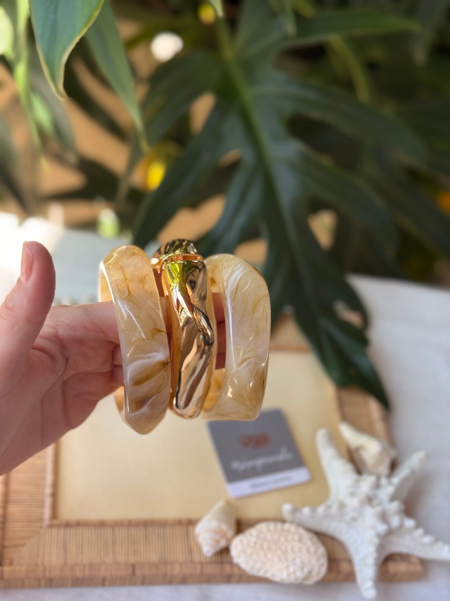 Set de aros por tres