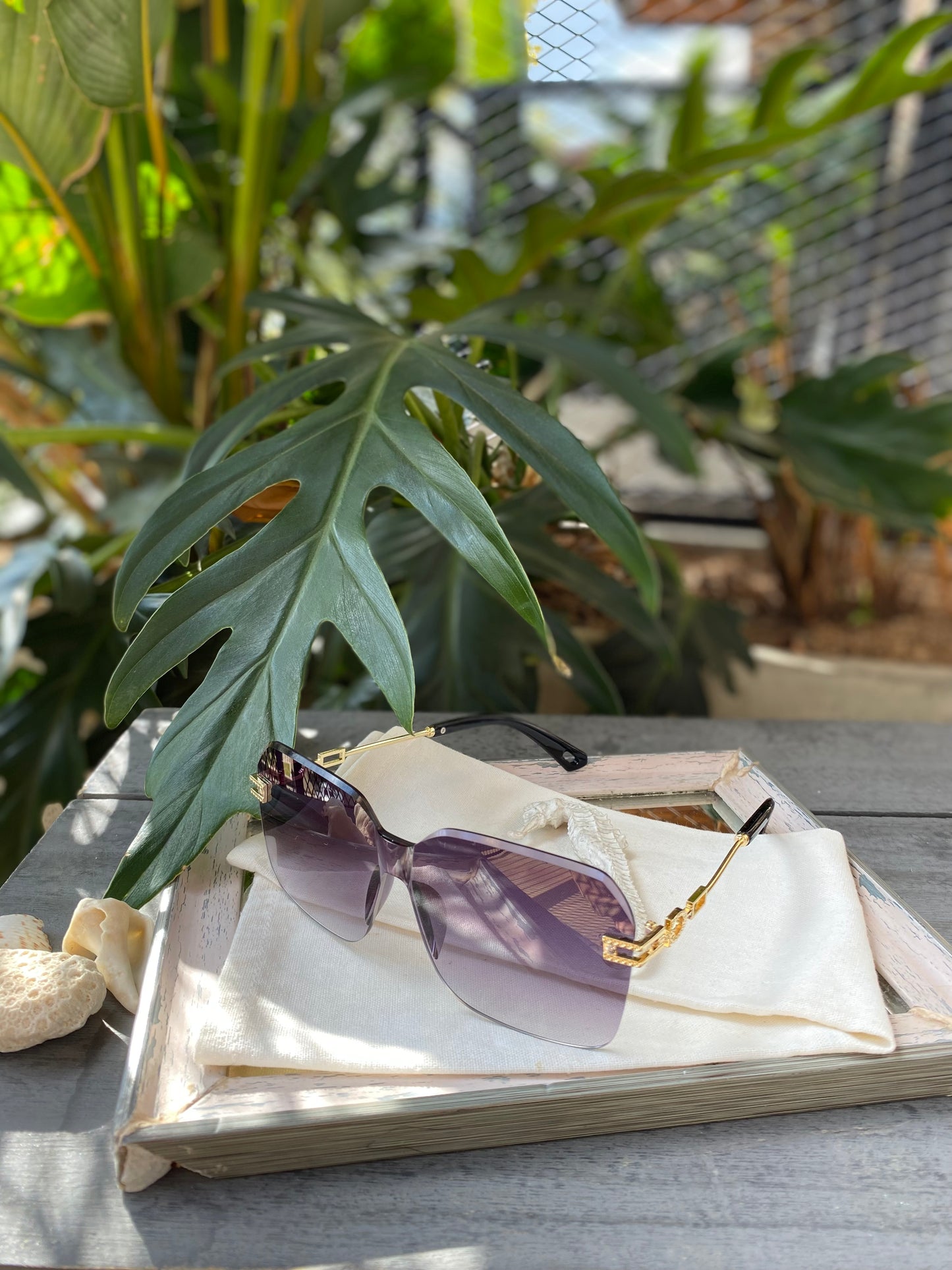 Gafas de sol lente en degradé