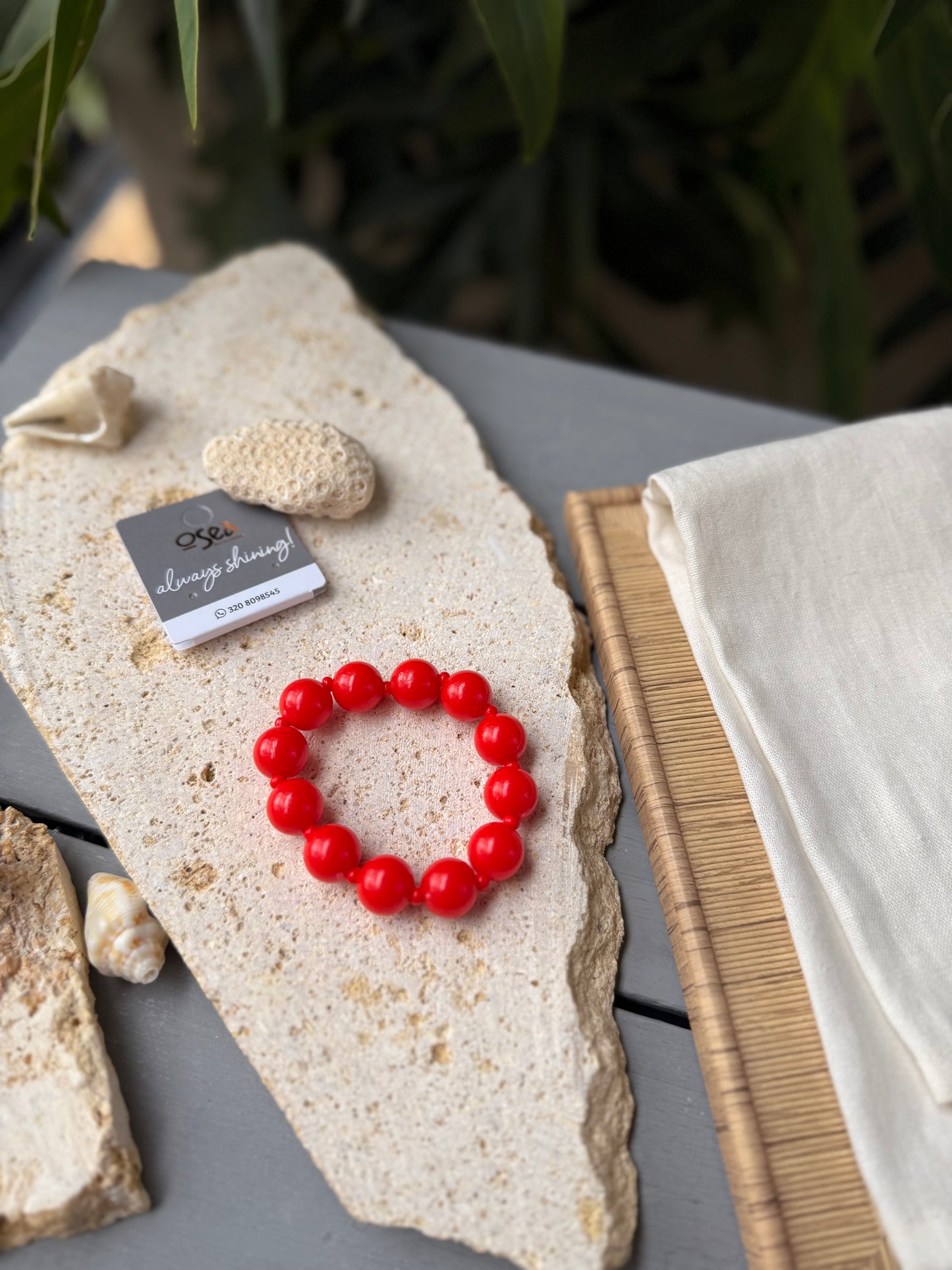 Pulsera bolas mediana