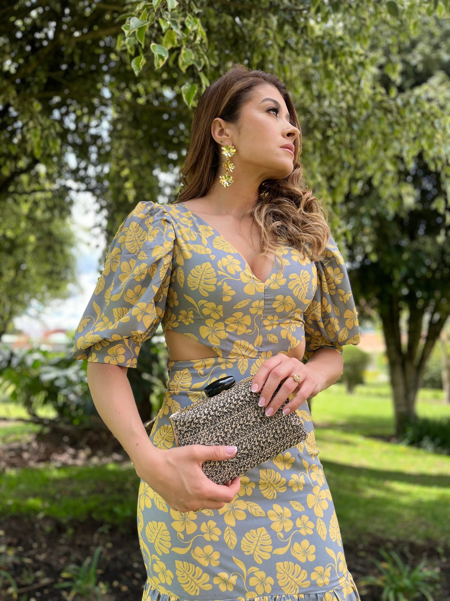Cartera - bolso de fiesta tejido