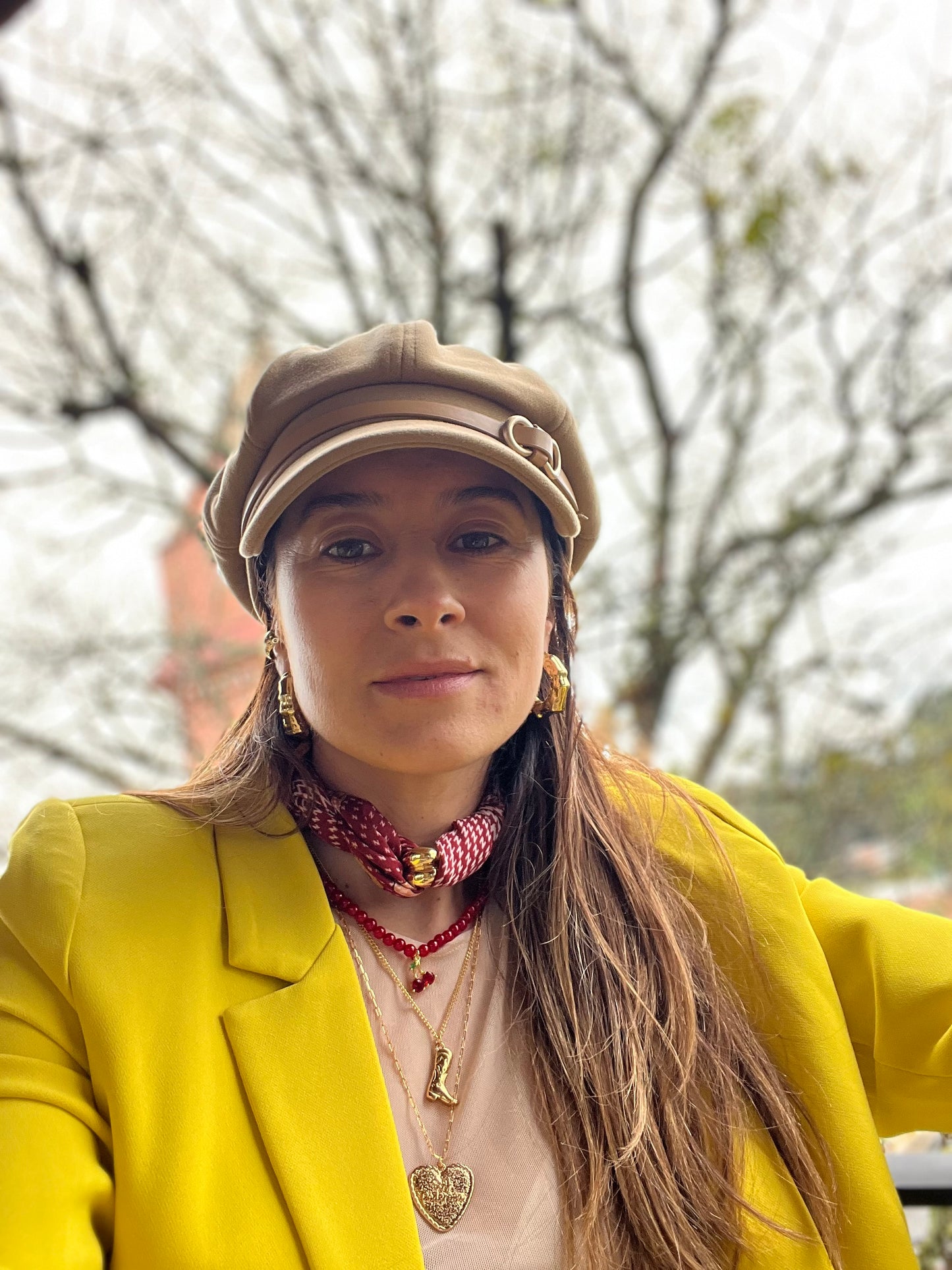 Boina parís con visera