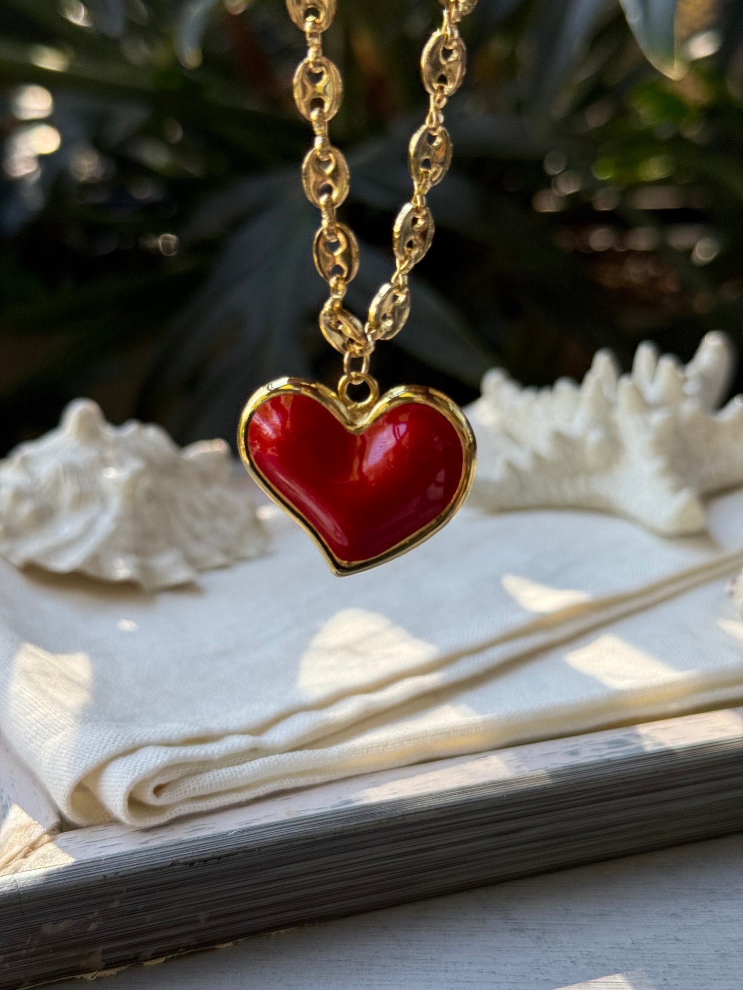 Set rodinado dije corazón