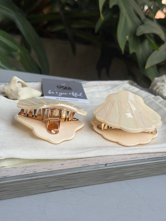 Caiman concha en pasta fina con hebilla metálica