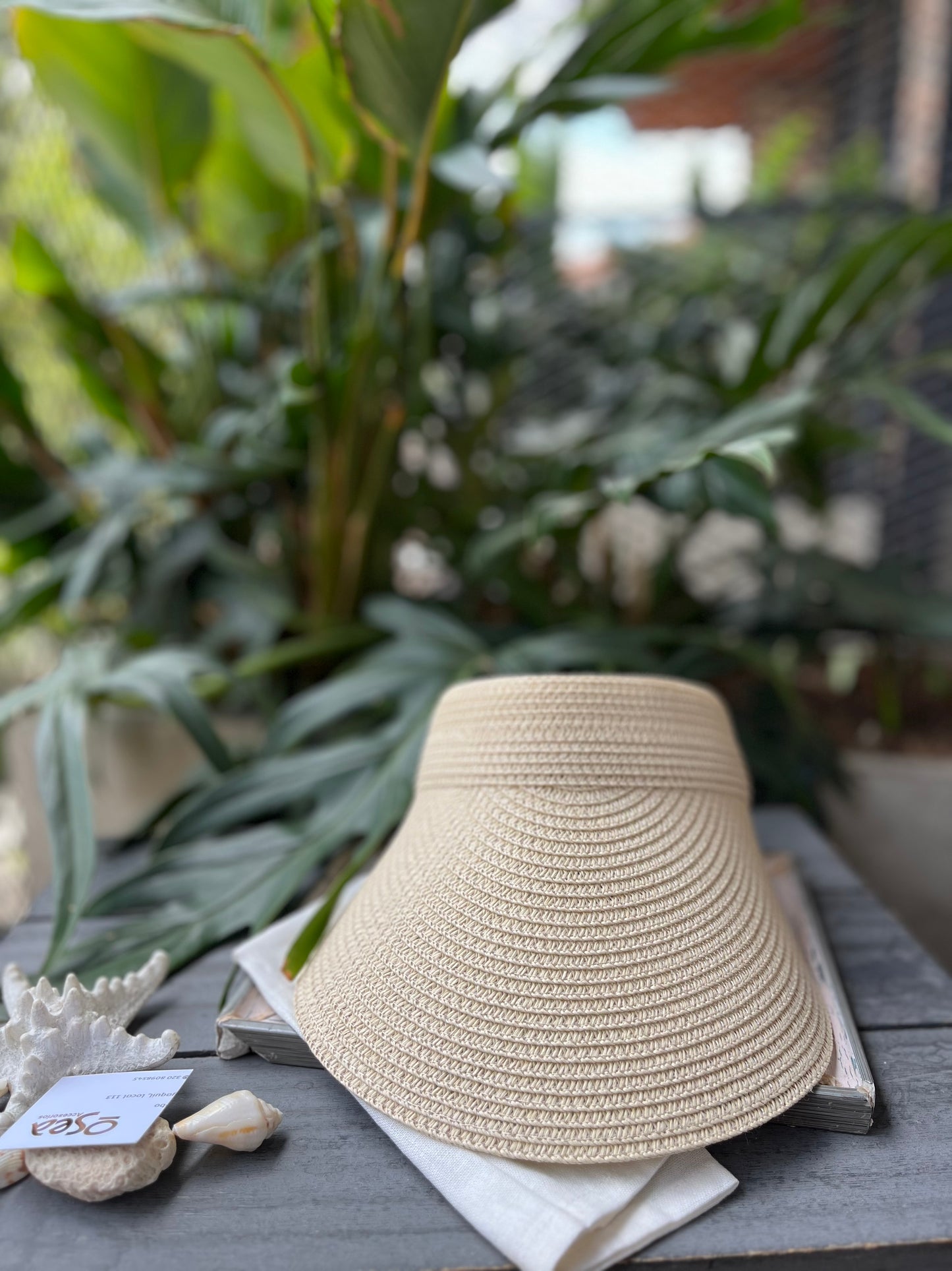 Visera enrollable playera
