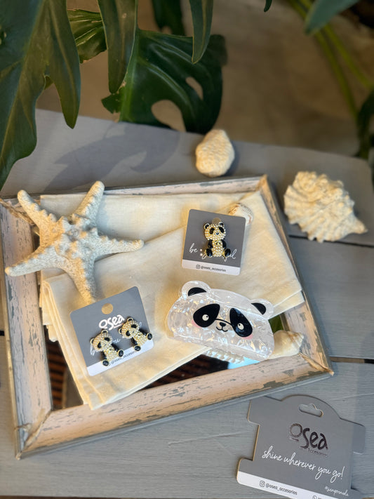 Caimán nácar oso panda