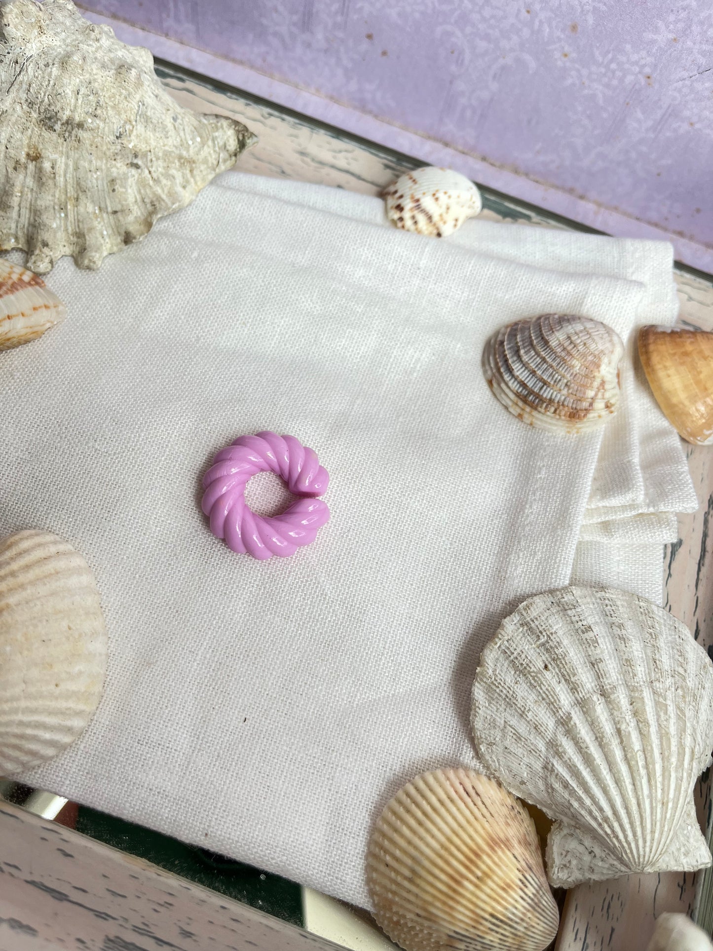 Earcuff silicona entorchado