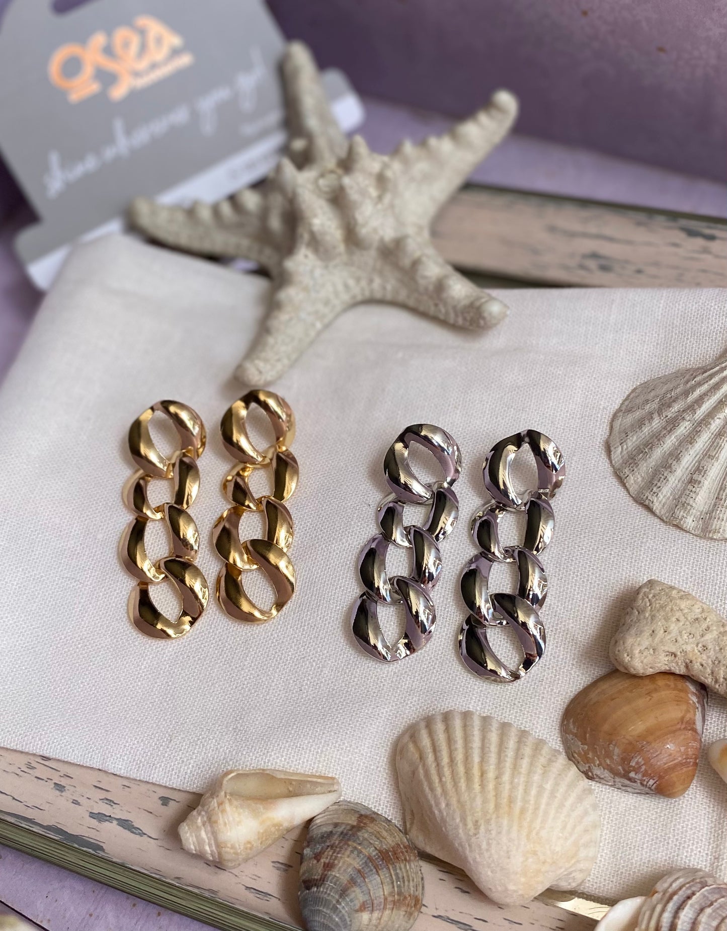 Arete eslabones en fantasía