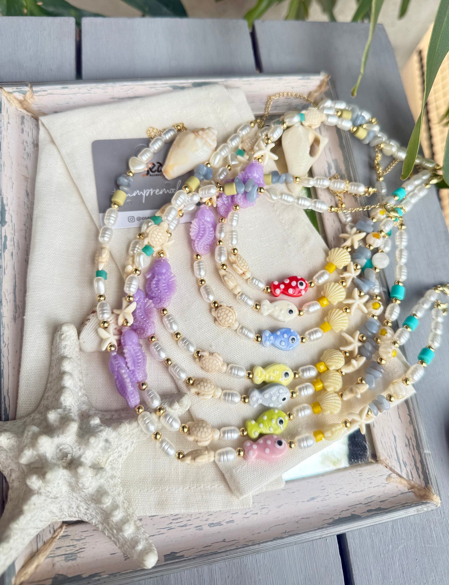 Collar doble tortuga de mar