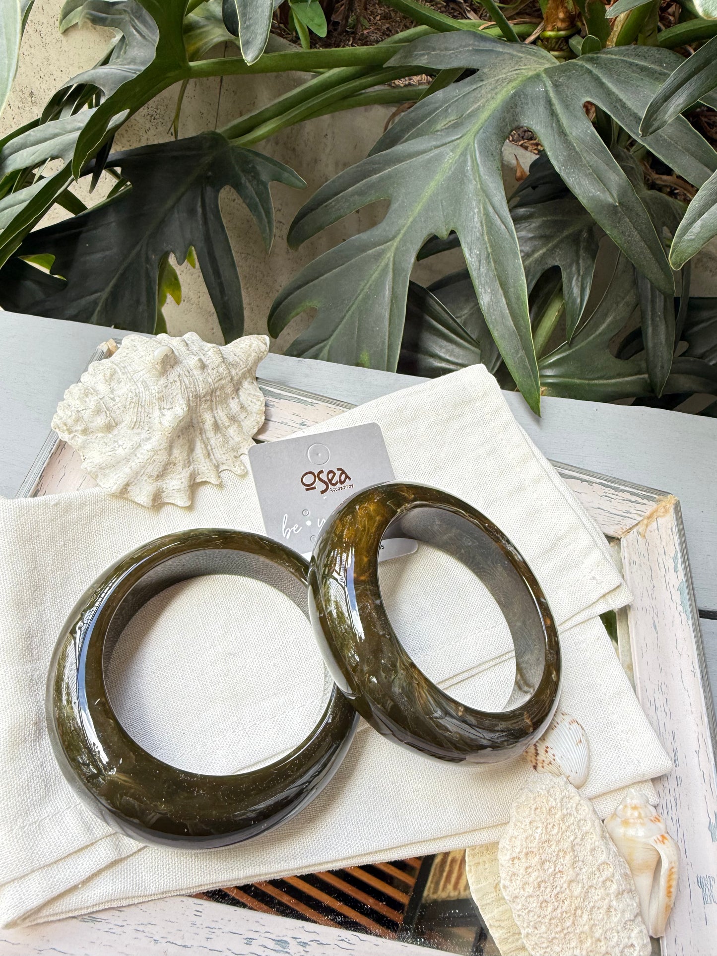 Pulsera aro en resina