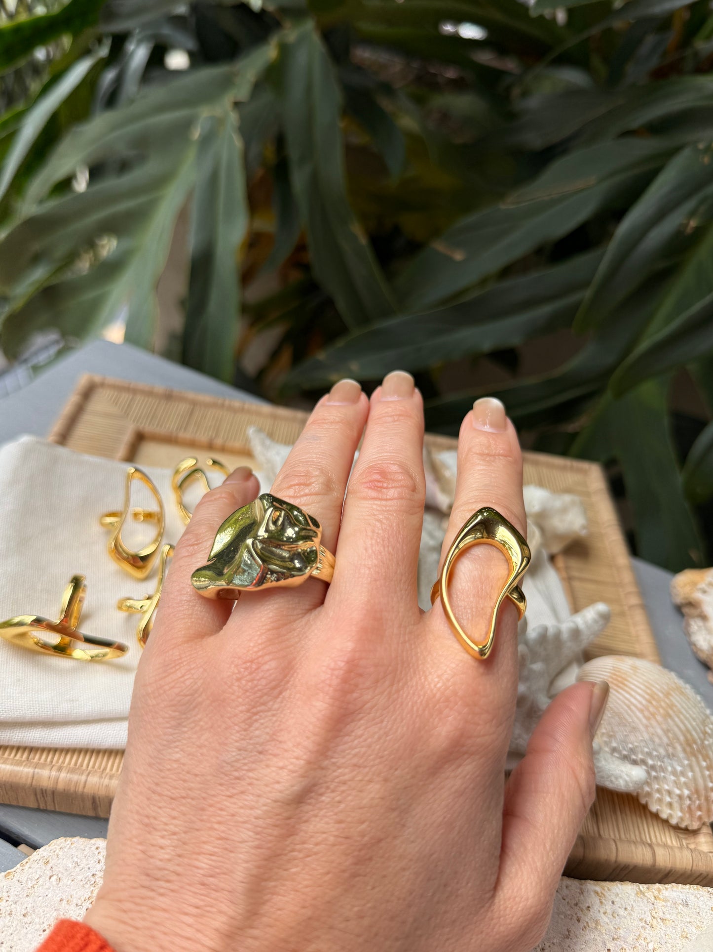 Anillo rodinado graduable