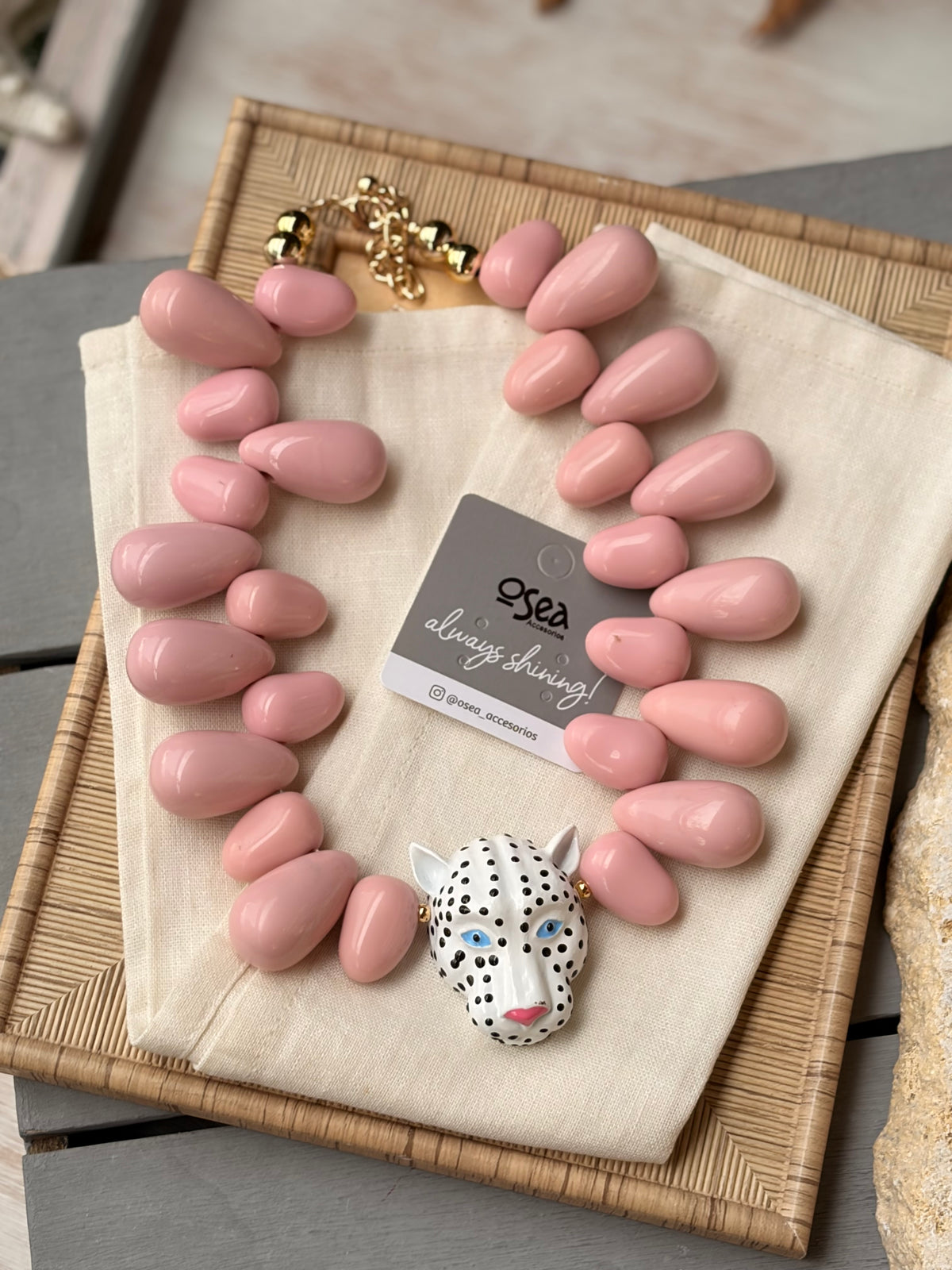 Maxi collar pantera