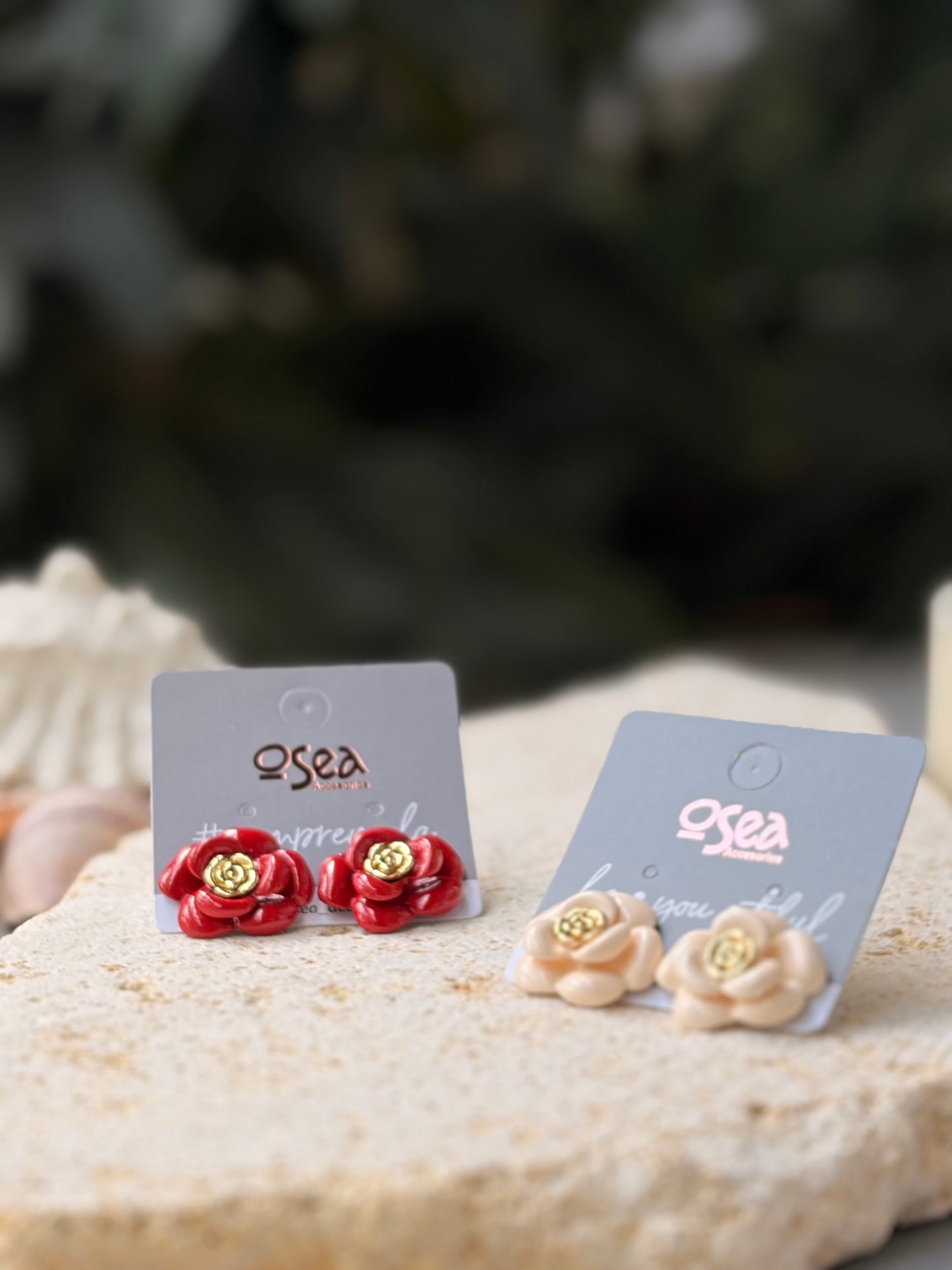 Topos rdinados en flor esmaltada