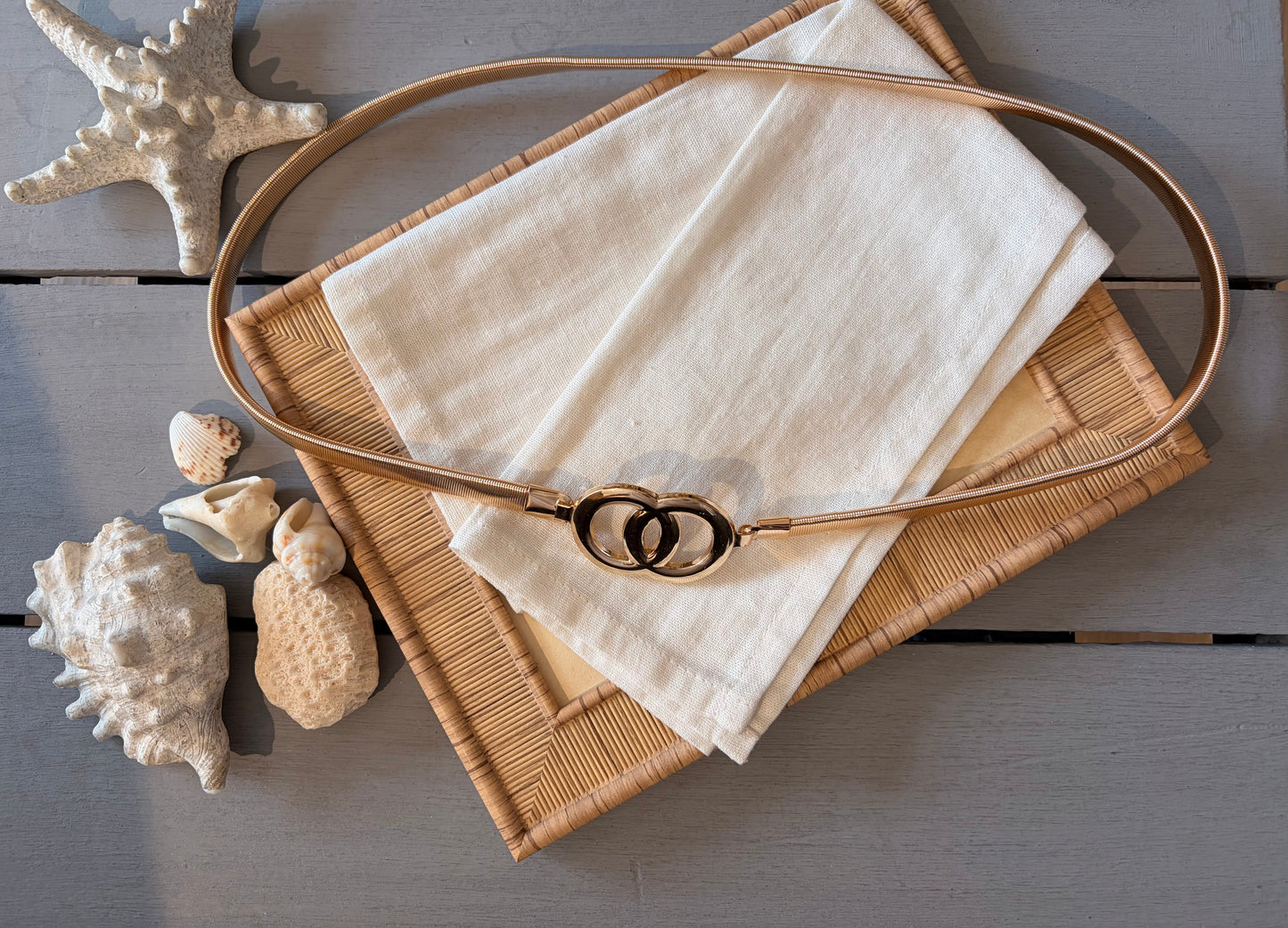 Correa elástica metalica