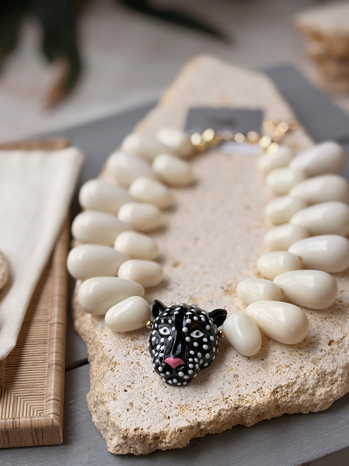 Maxi collar pantera