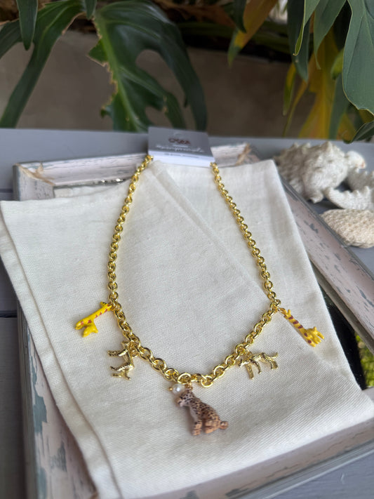 Collar safari rodinado