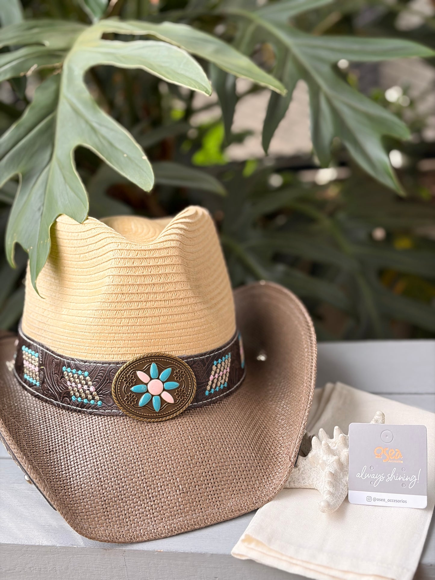 Sombrero deluxe bordado