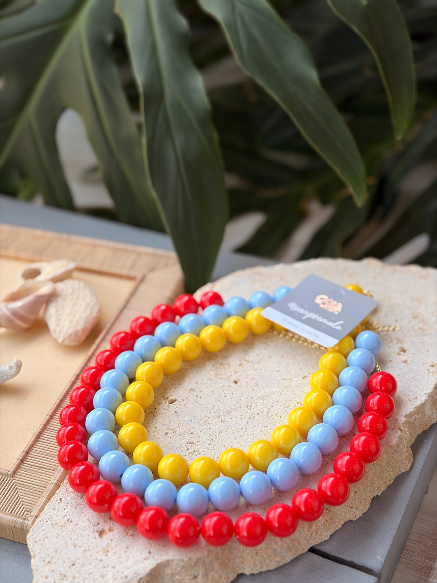 Collar bolas medianas 16mm colores Colombia 🇨🇴