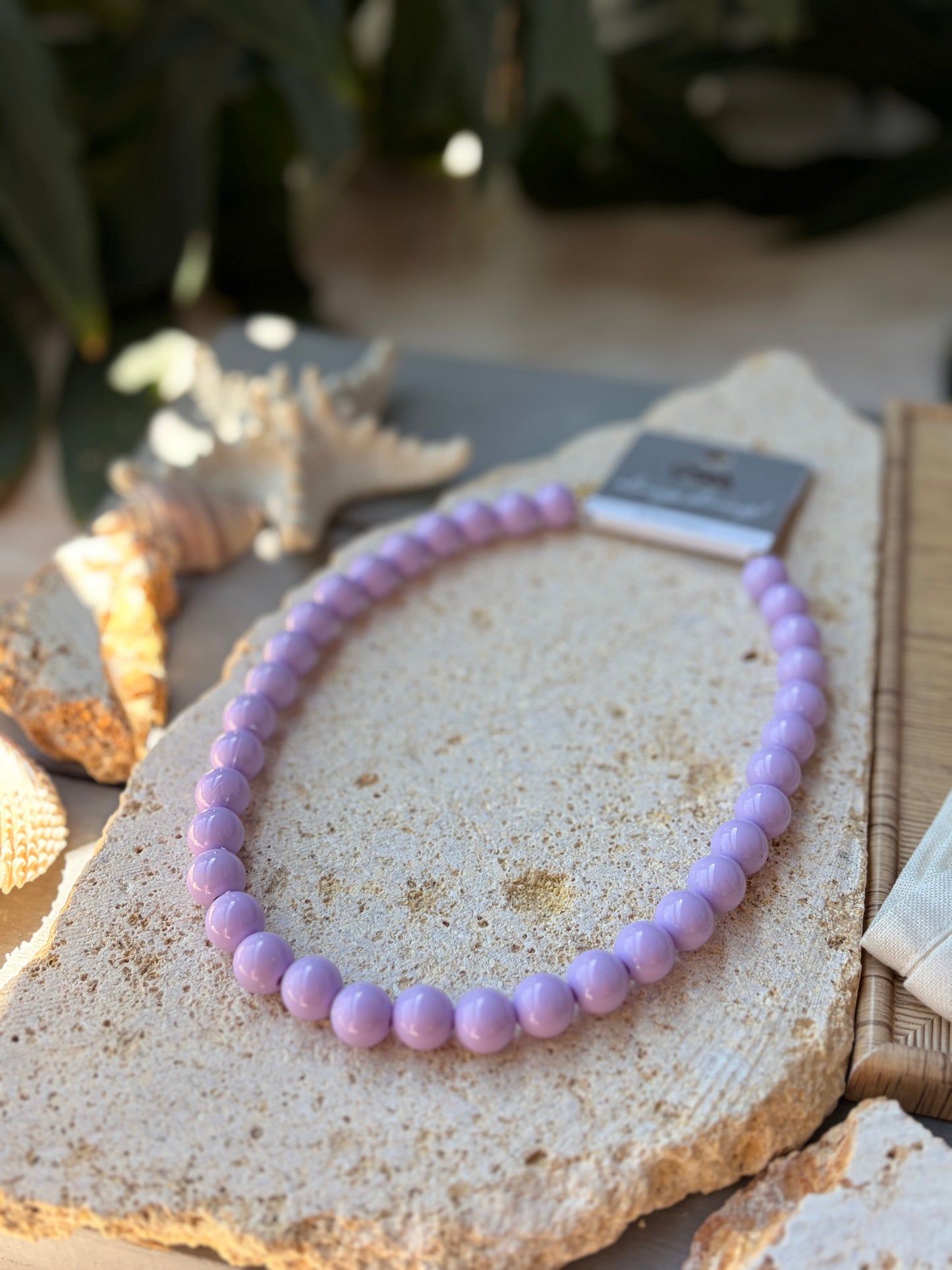 Collar bolas 12mm en colores