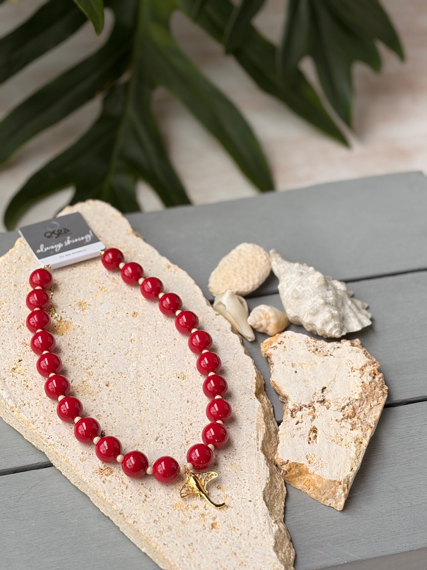 Collar bolas vinotinto dije mantarraya