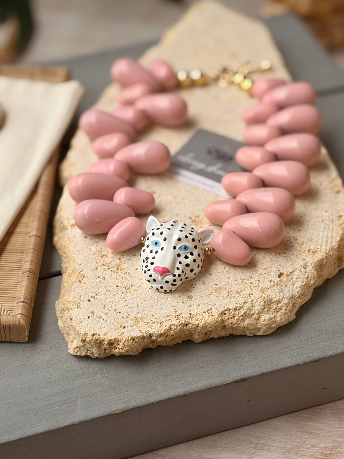 Maxi collar pantera