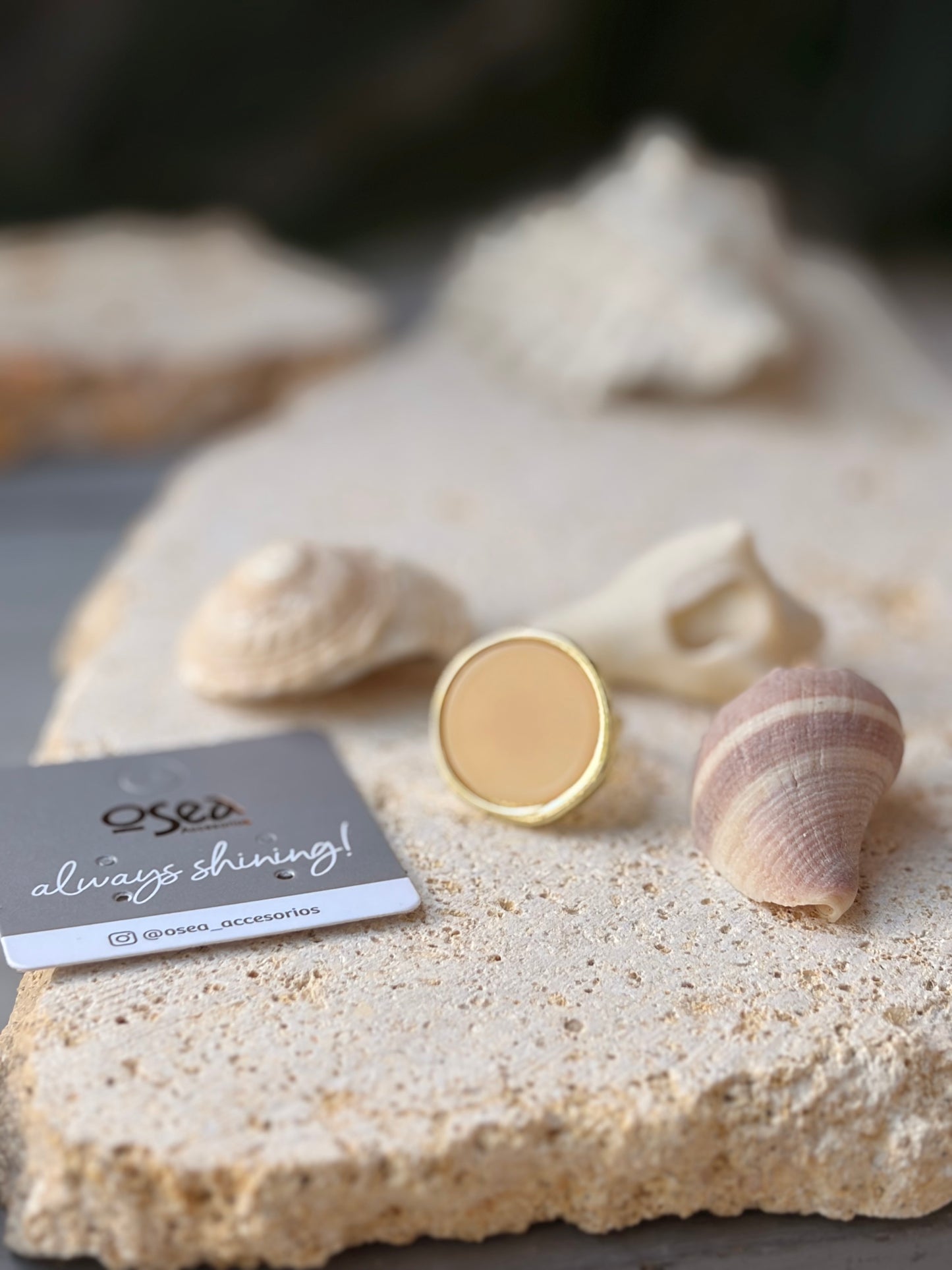 Anillo graduable rodinado color