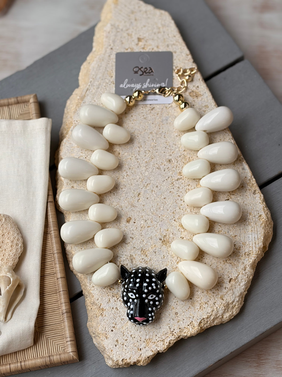 Maxi collar pantera